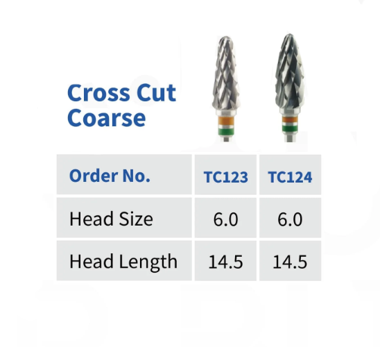 Coarse Cross Cut Tungsten Carbide For Acrylic Resin-1
